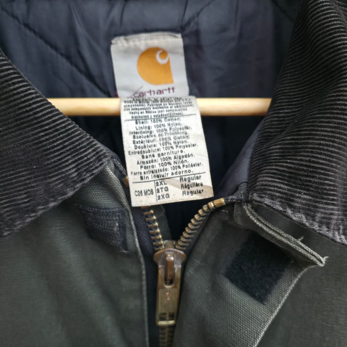 [XXL] 칼하트 C26 모스그린 워크 자켓 상품이미지7