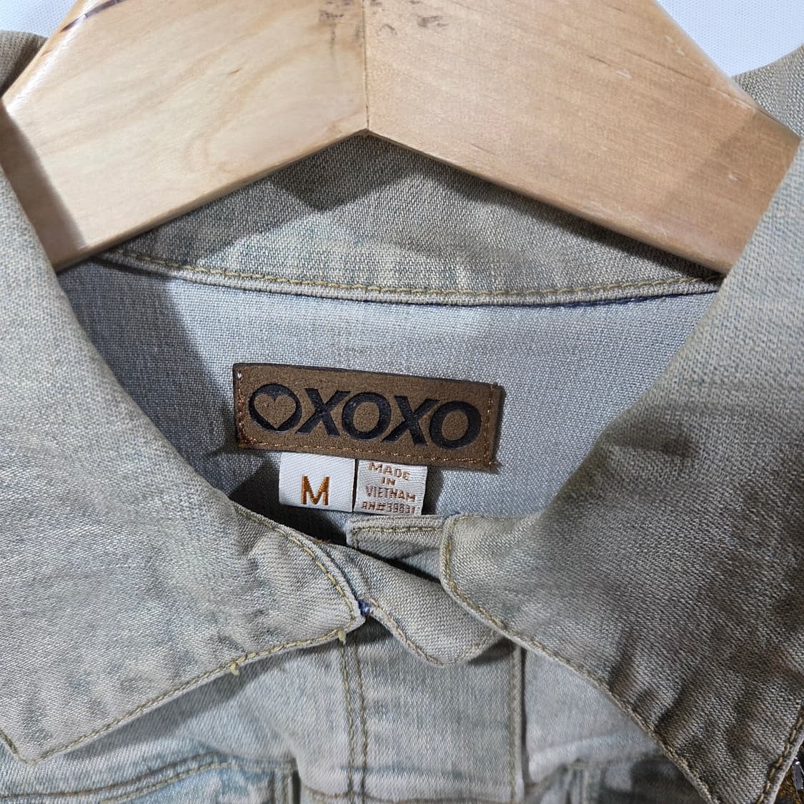 [Xoxo] 키스키스 Y2K 크롭 데님자켓 상품이미지5