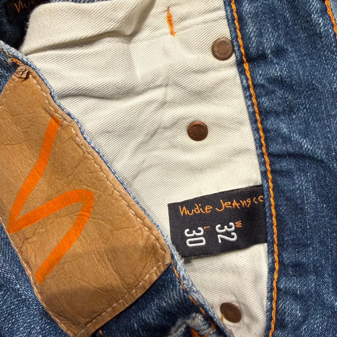 누디진 피어리스 프레디 빈티지 데님 팬츠 32 상품이미지3