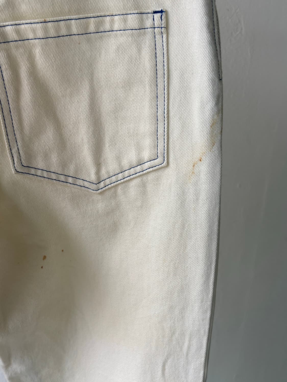 라프시몬스 캘빈 클라인 205W39NYC 앤디워홀 화이트 진 상품이미지6