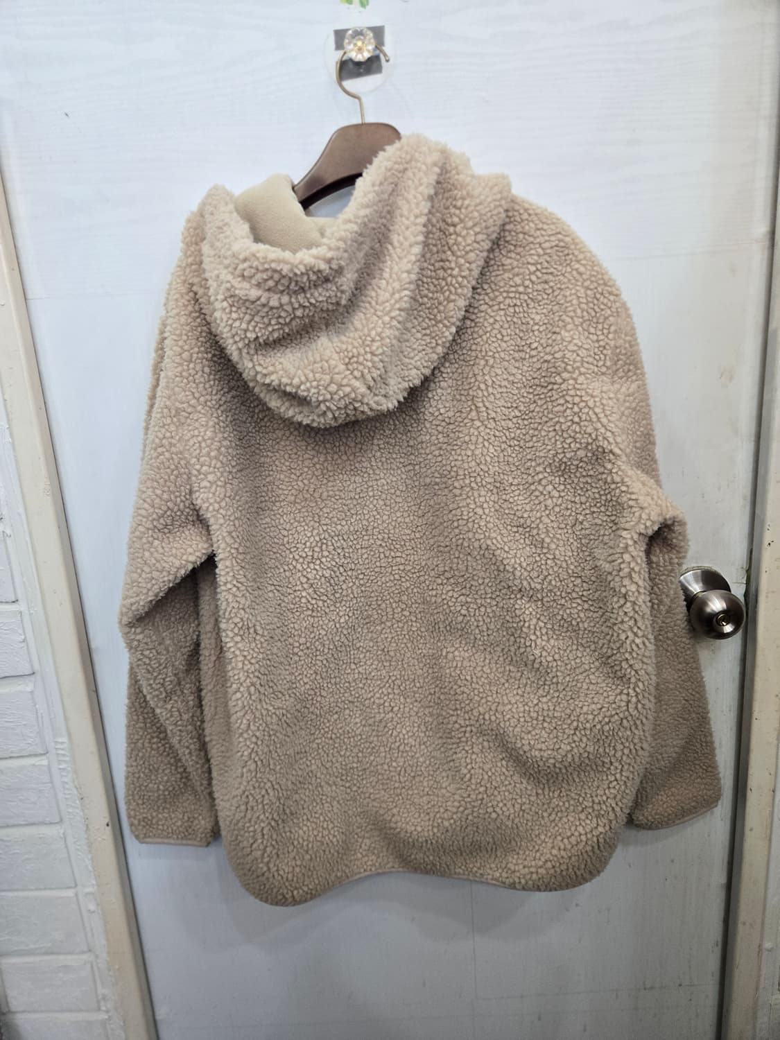 105,XL)) KULTE 쿨테 후드 양털 뽀글이 후리스 점퍼!~ 상품이미지4