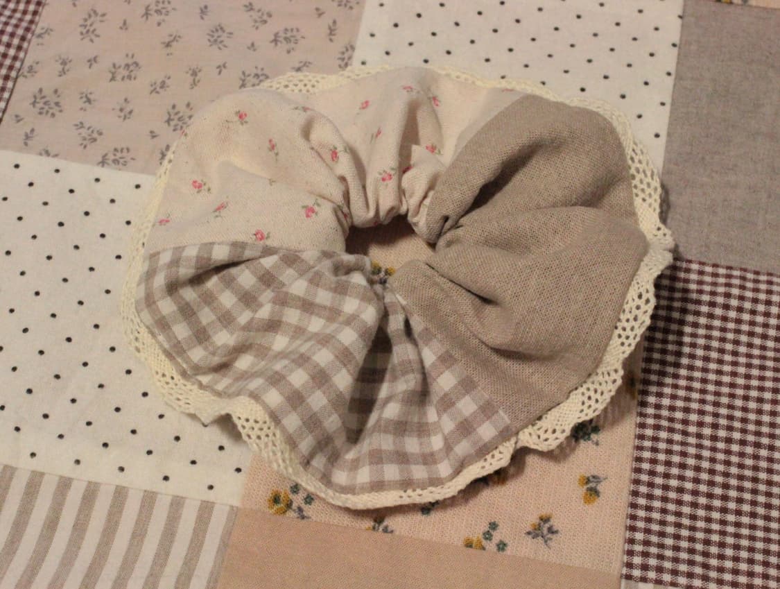 핸드메이드 레이스 스크런치 상품이미지8