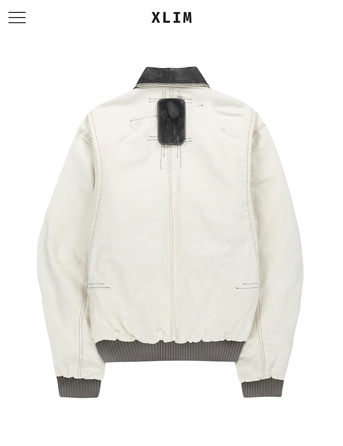 [M] 엑슬림 EP.8 04 JACKET COLOR: IVORY 새상품 상품이미지3