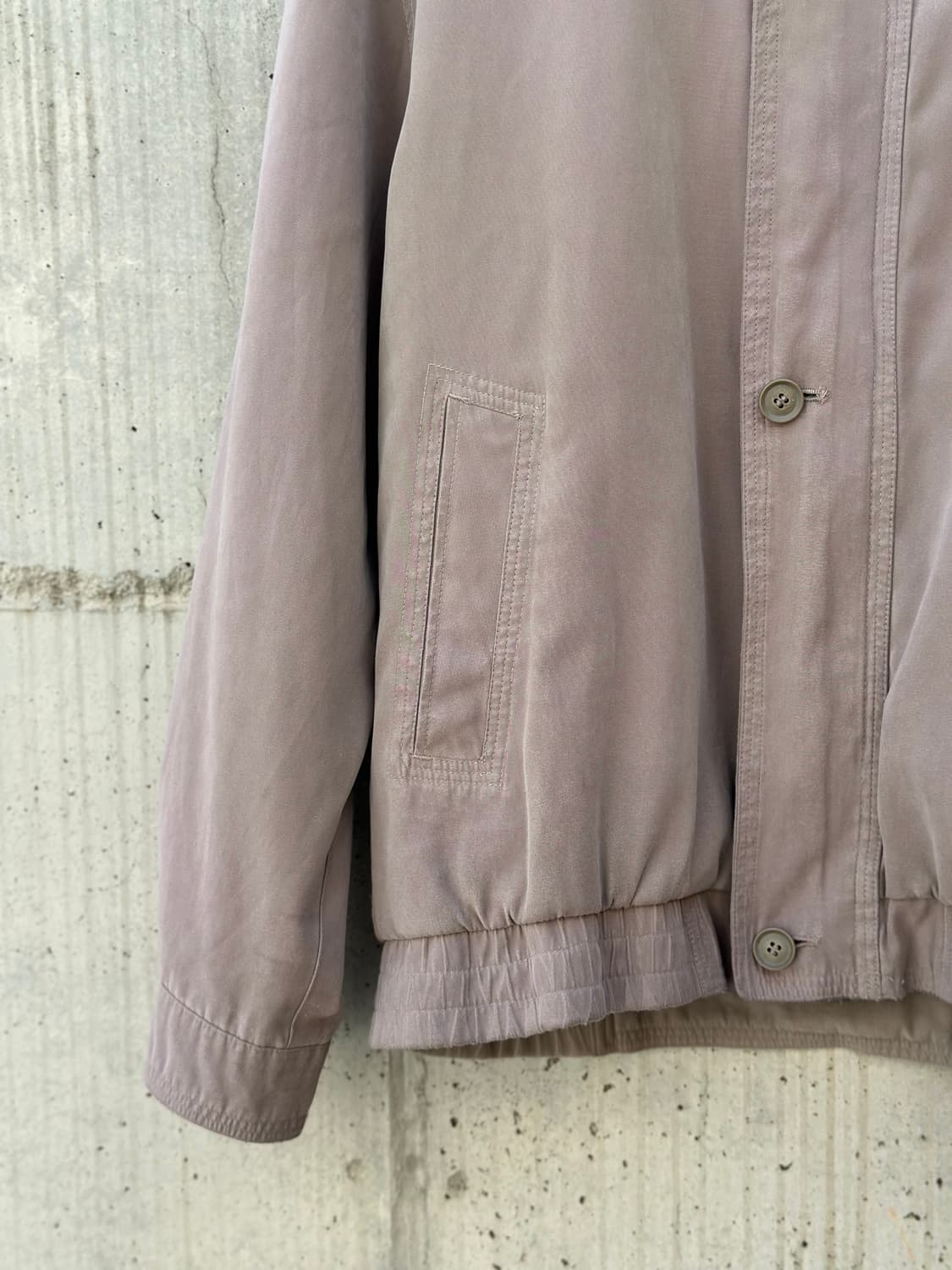 Japenese 버튼 집업 블루종 자켓 상품이미지5