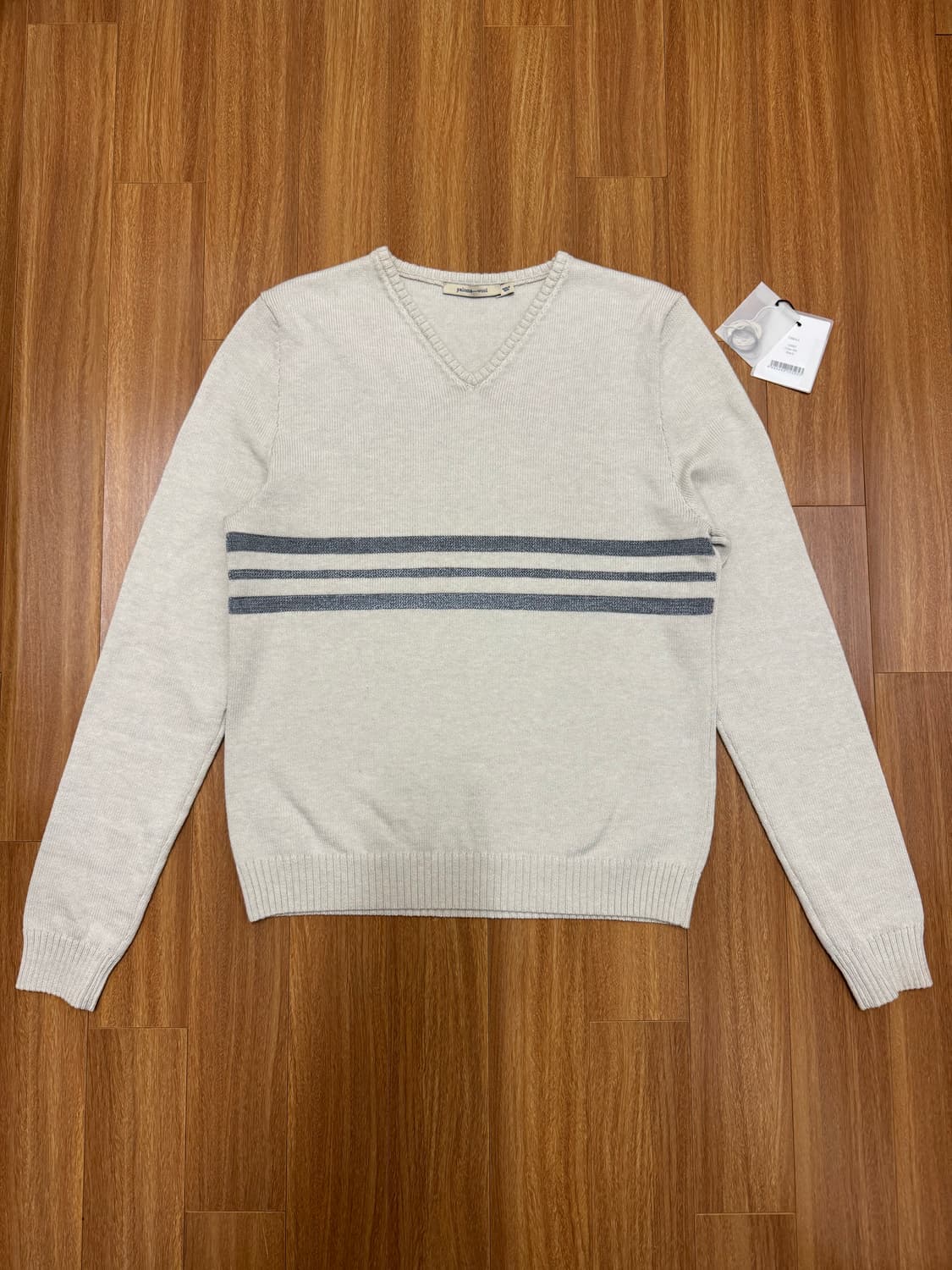 [S]팔로마울 브이넥 니트 Fabula Off-White 상품이미지8