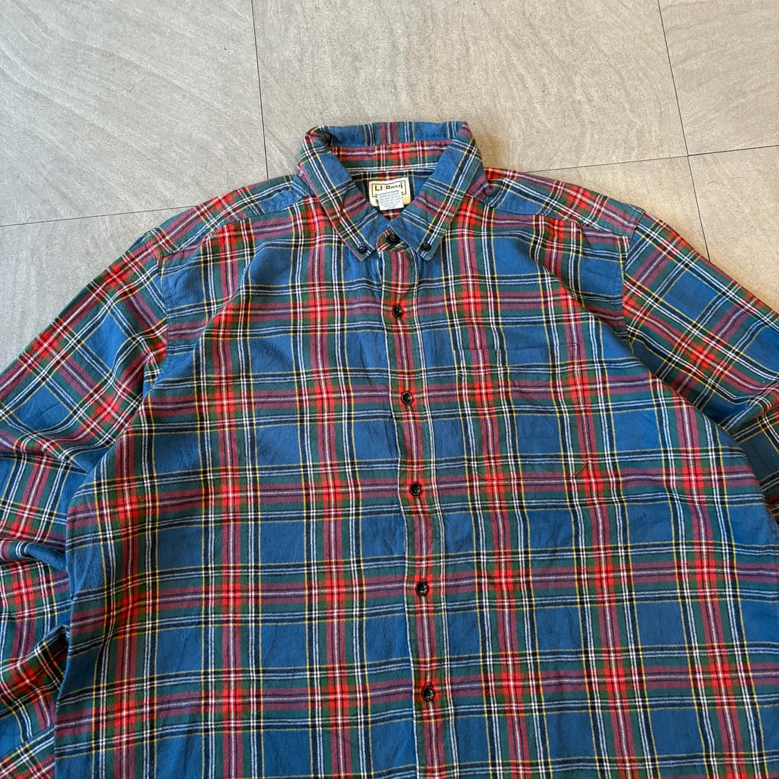 L.L.bean 정품 엘엘빈 플란넬 셔츠 상품이미지3