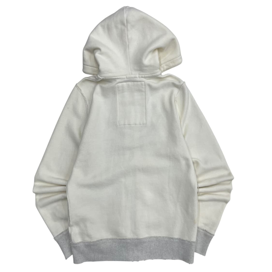 아베크롬비 네이비 센터로고 아이보리 후드집업 M 상품이미지3