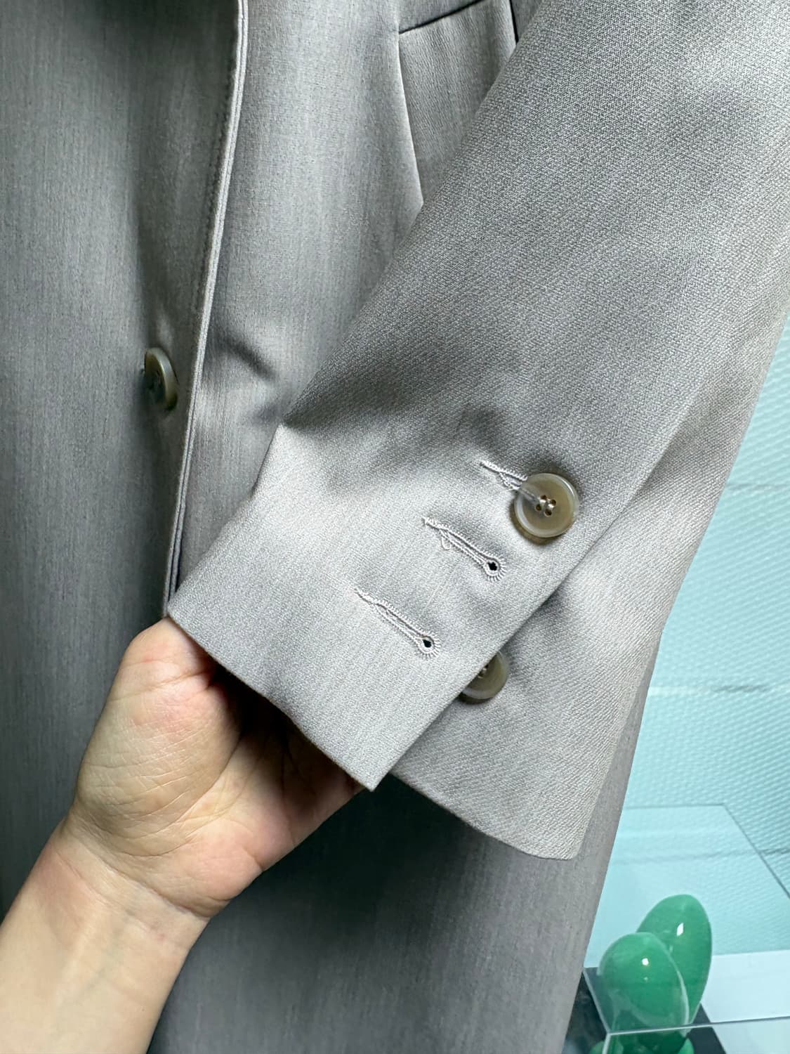 더블싱글 롱코트 상품이미지2