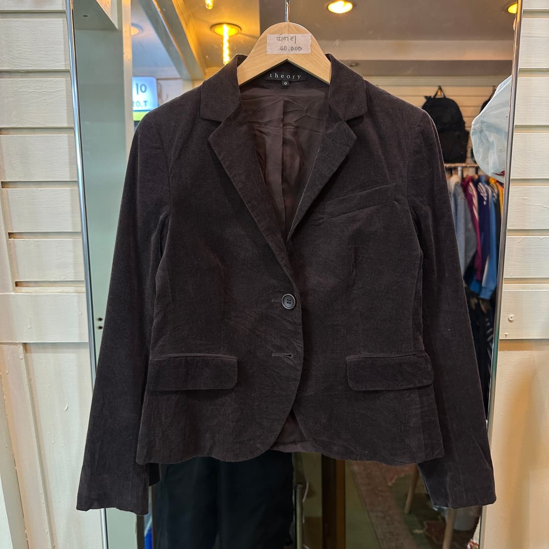 띠어리 코듀로이 블레이져 자켓 상품이미지1