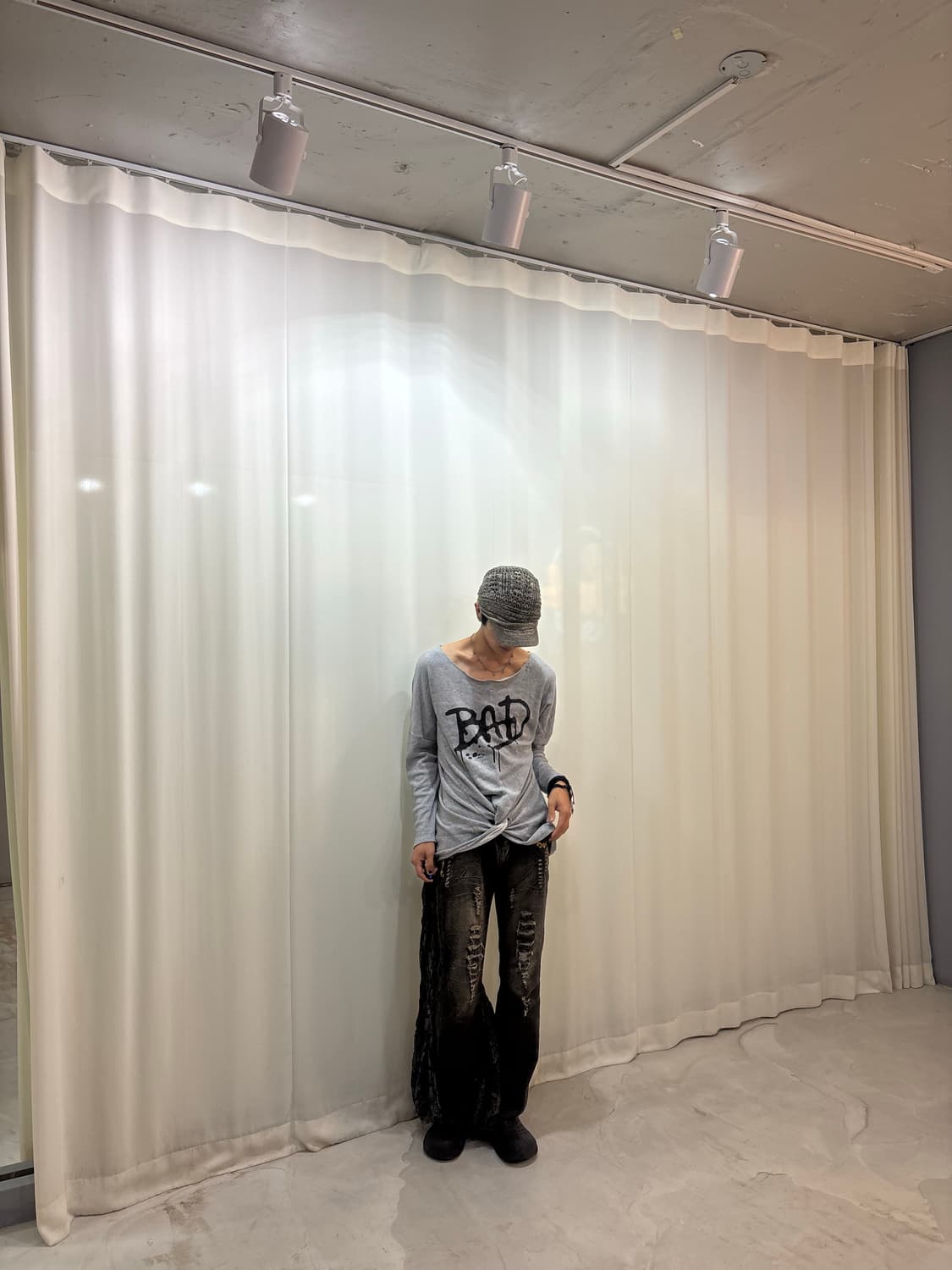 “Unknown” Bad Print Grunge Sleeve 상품이미지2