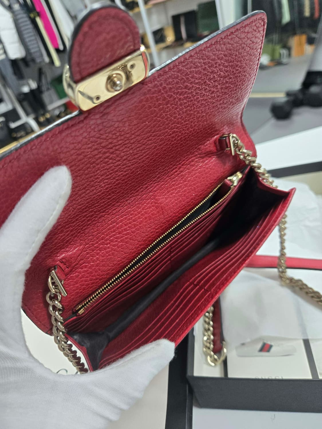 [A급컨디션] 구찌 인터로킹 숄더백 상품이미지5