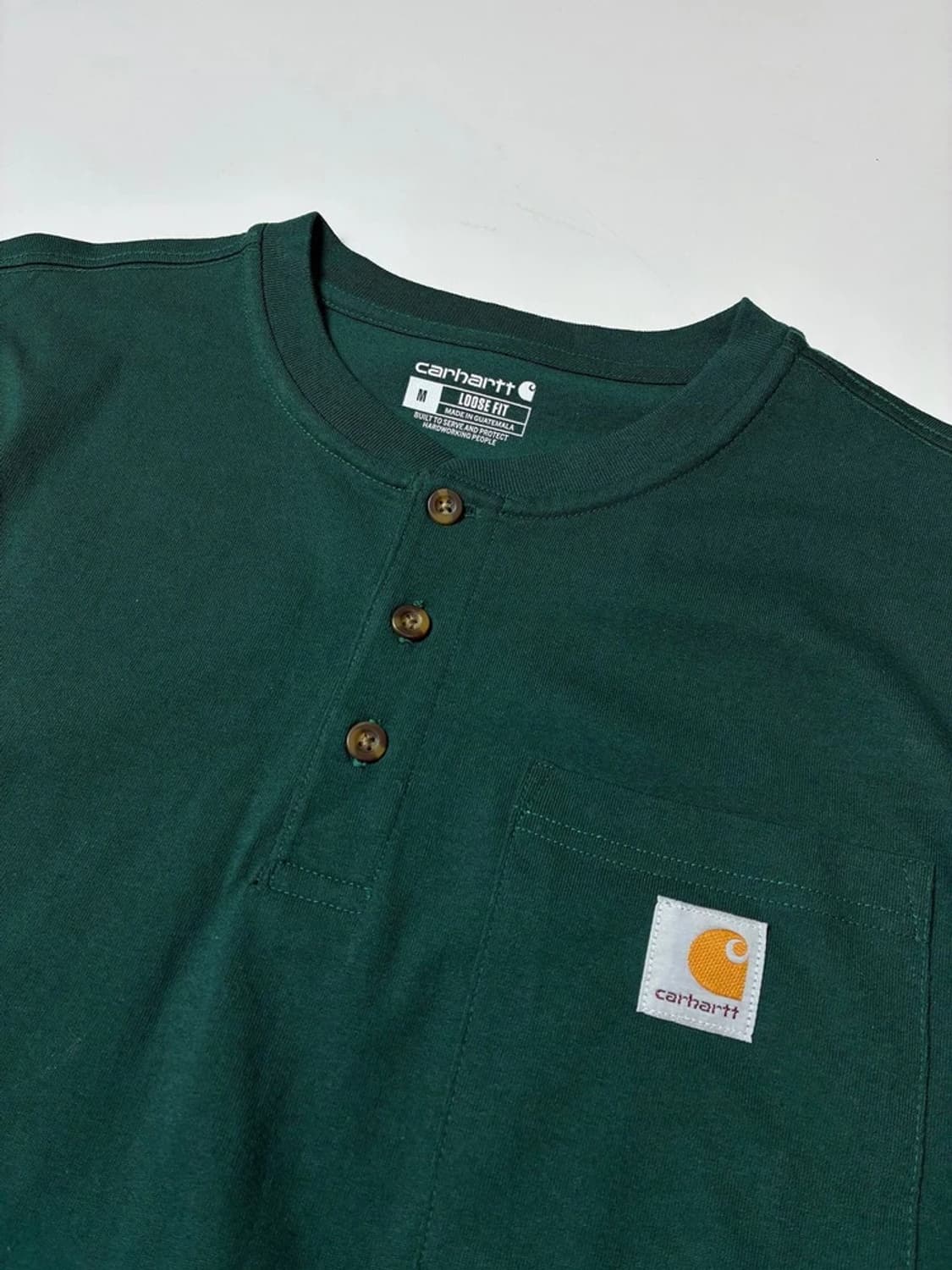 칼하트 헨리 레귤러 포켓 롱 슬리브 PN8769 상품이미지3