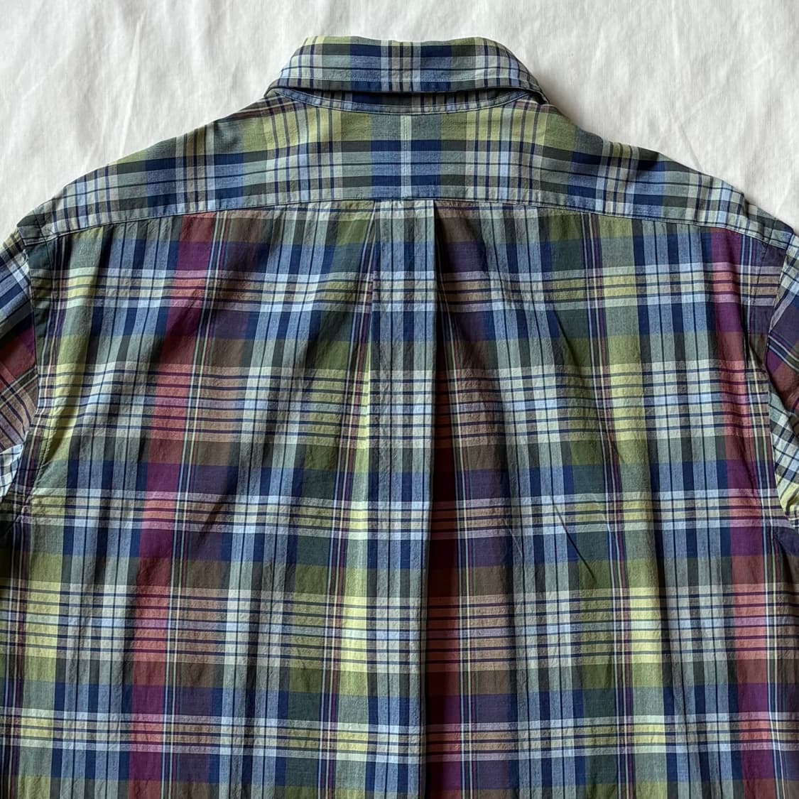 [L/105-107] 폴로 오리지널 마드라스 BD 셔츠 상품이미지8