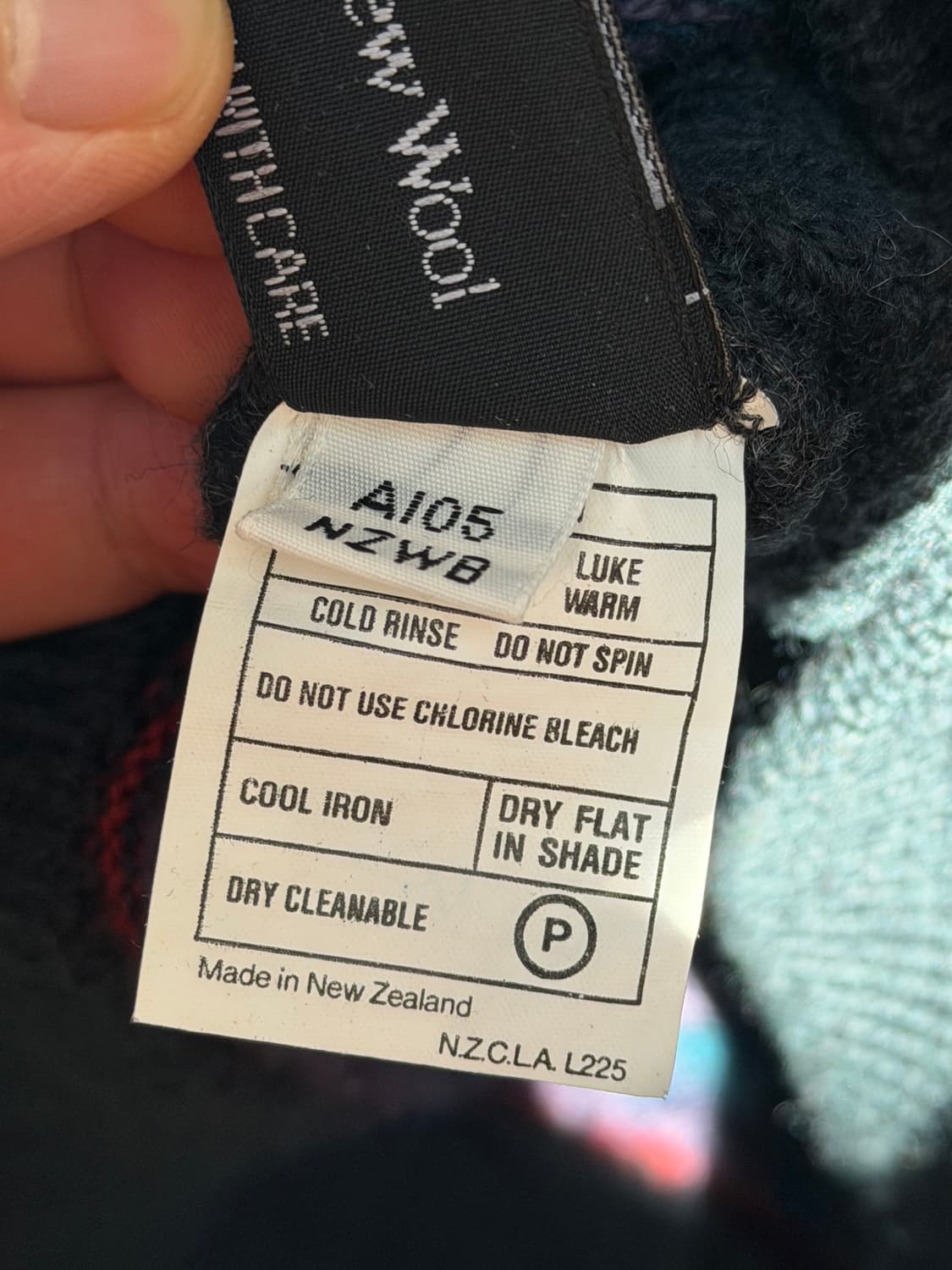 Settlers New Zealand 울 니트 스웨터 L 상품이미지6