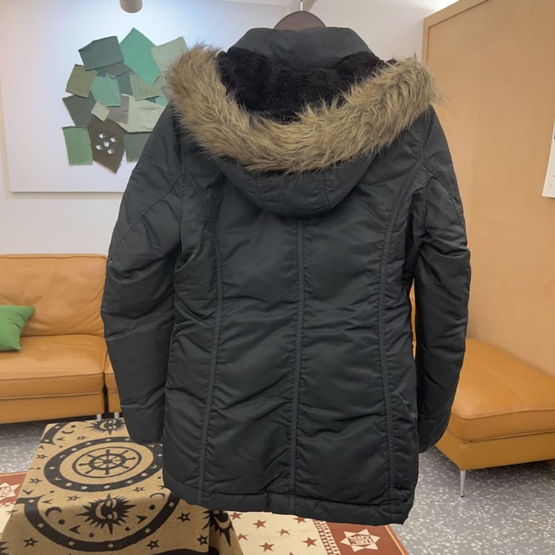 폴로 랄프로렌 올드스쿨 레트로 패치 N3B 다운 패딩 S C08697 상품이미지4