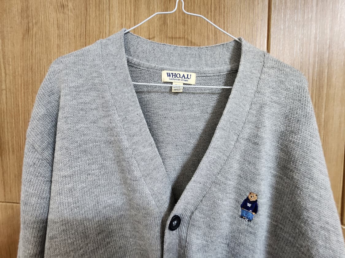 (M)후아유 스티브 V넥 가디건 상품이미지2