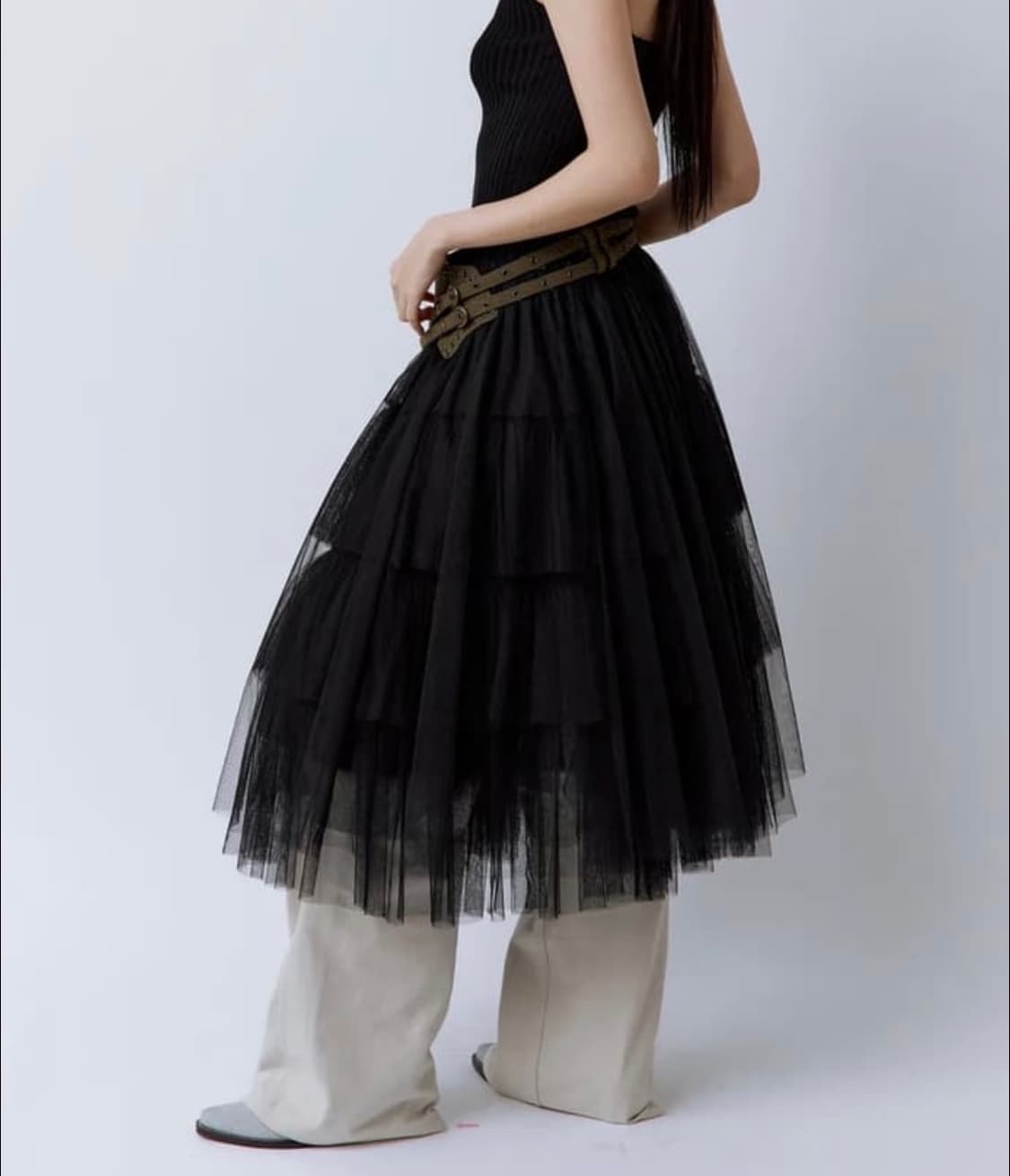 러프넥 샤스커트 상품이미지1