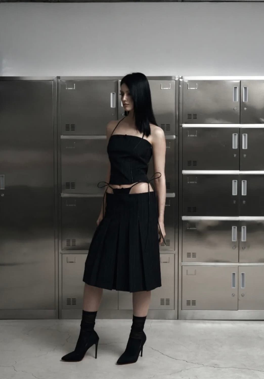 Odor tidy pleats skirts 상품이미지3