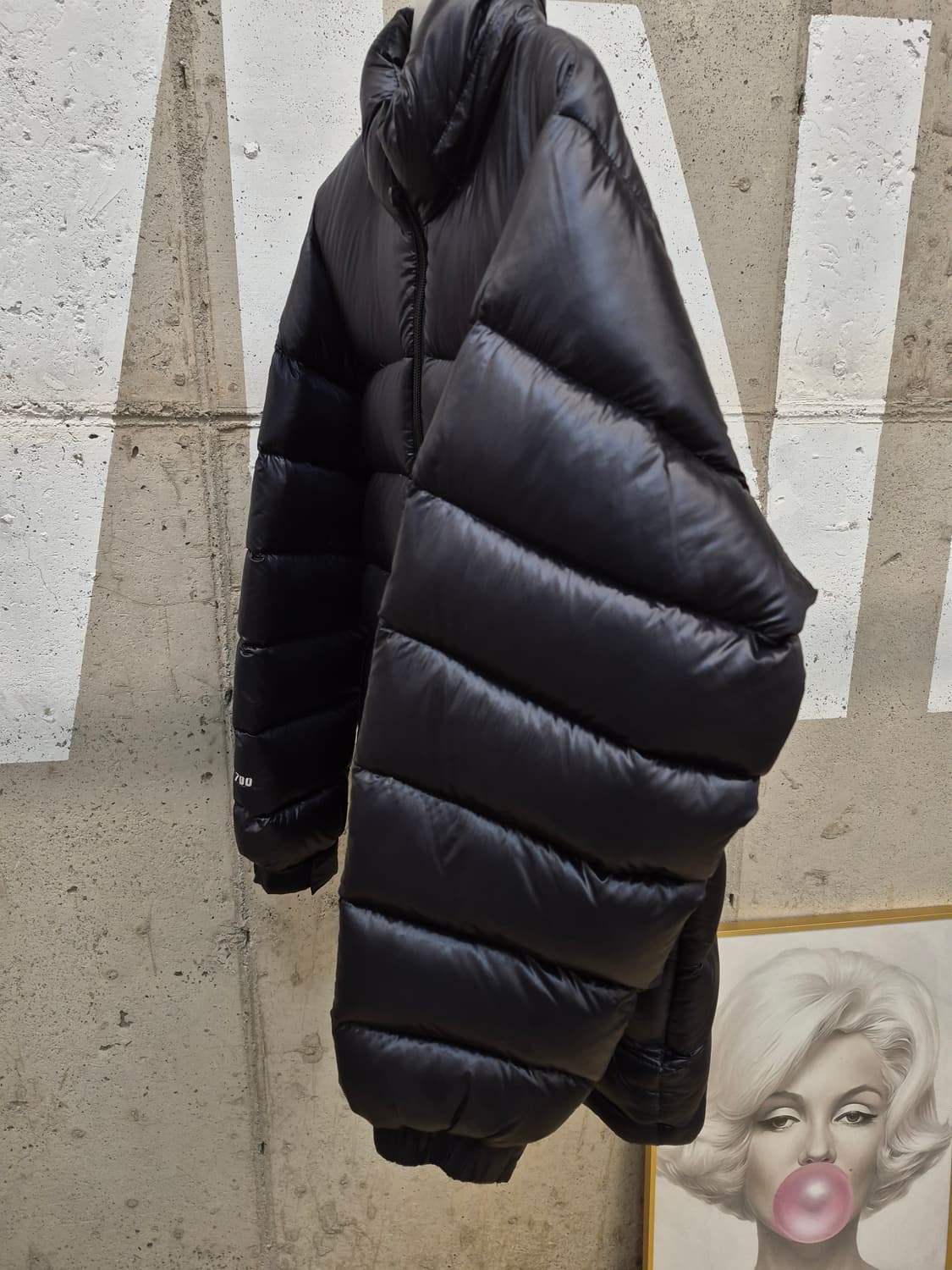 노스페이스 700 블랙패딩(90 상품이미지4