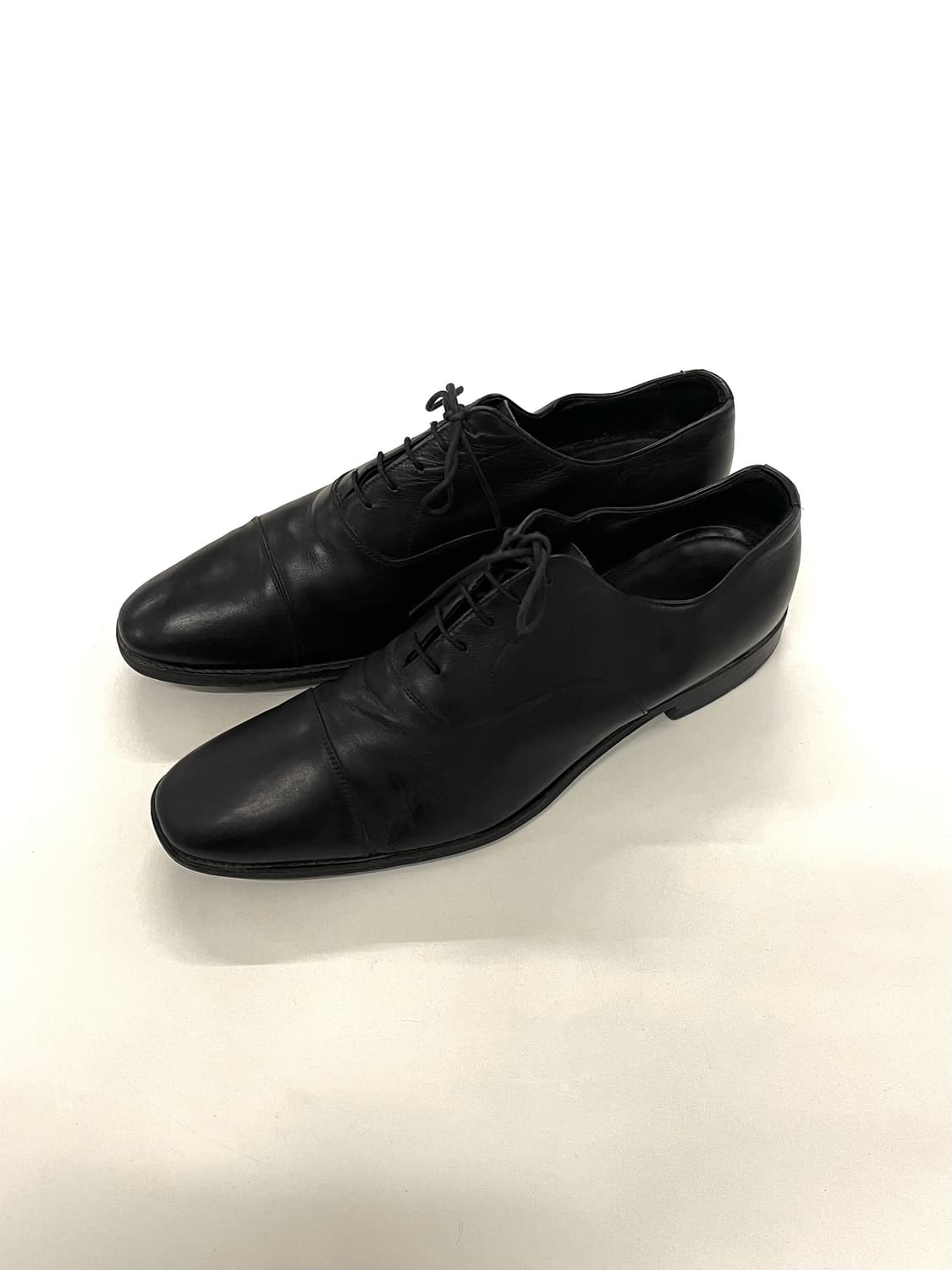 프라다 레더 더비슈즈 상품이미지2