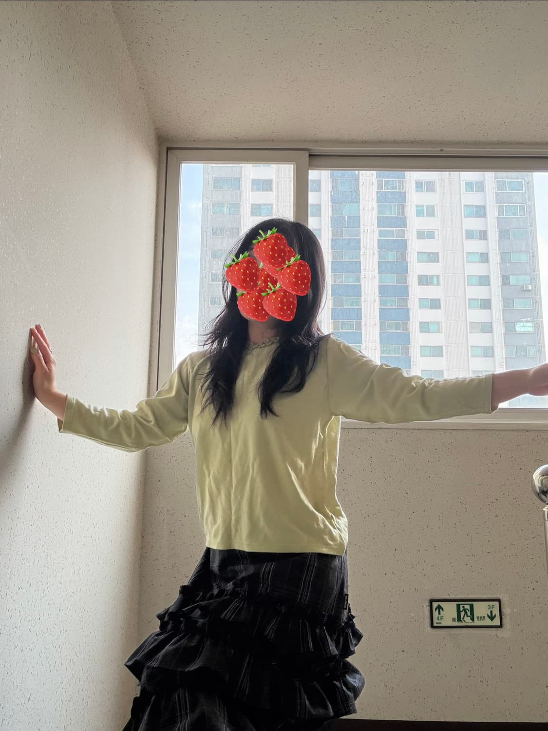 vintage green top 상품이미지4