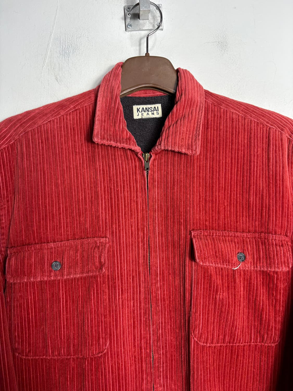 Kansai jeans 코듀로이 셔츠 자켓 상품이미지3