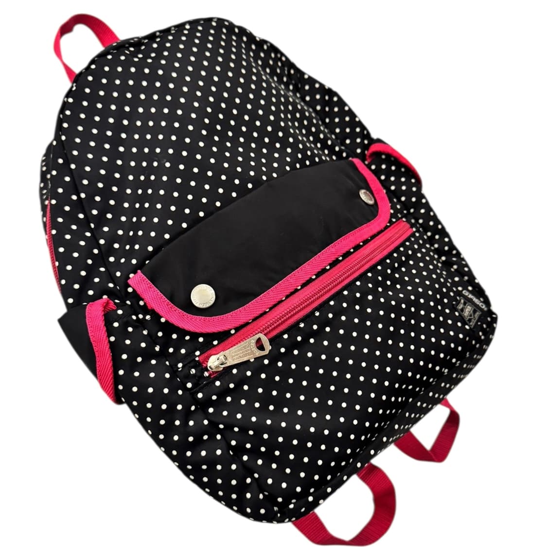 포터 x G1950 도트 데이팩 백팩 블랙/핑크 상품이미지4