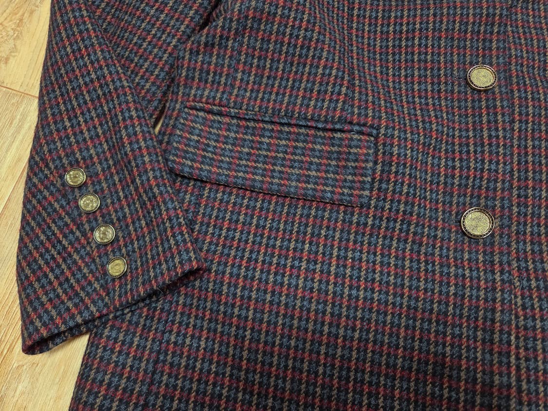 페미니크(FMNQ) 90's 체크자켓 프리사이즈 새상품 상품이미지7