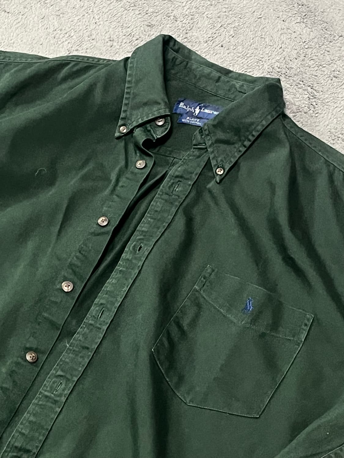 폴로 그린 셔츠 남방 상품이미지2