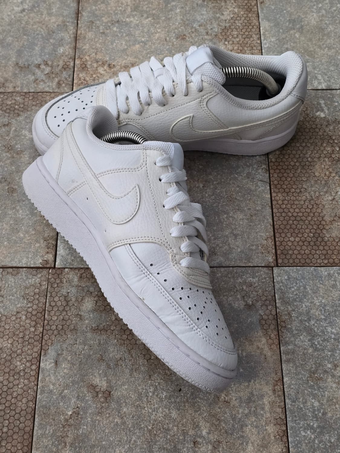 (240)나이키 코트 비전 로우 화이트 상품이미지4