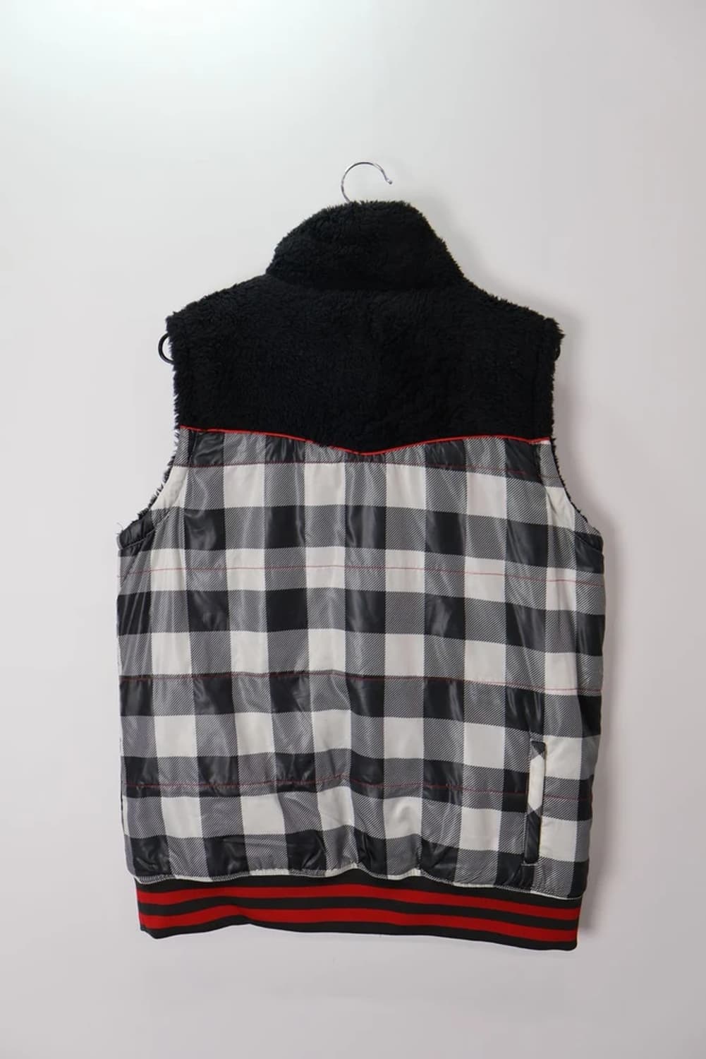 휠라 골프 체크패턴 패딩조끼 상품이미지8