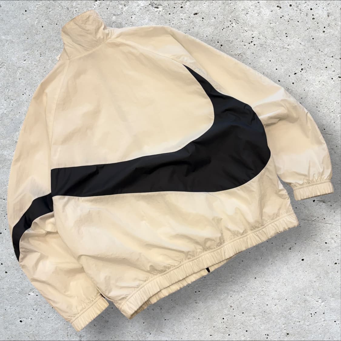 [XL] 나이키 빅스우시 우븐 자켓 화이트 블랙 C713 상품이미지2