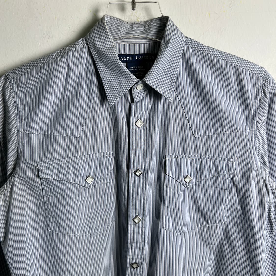 폴로 랄프로렌 여성 스트라이프 웨스턴 셔츠  상품이미지4