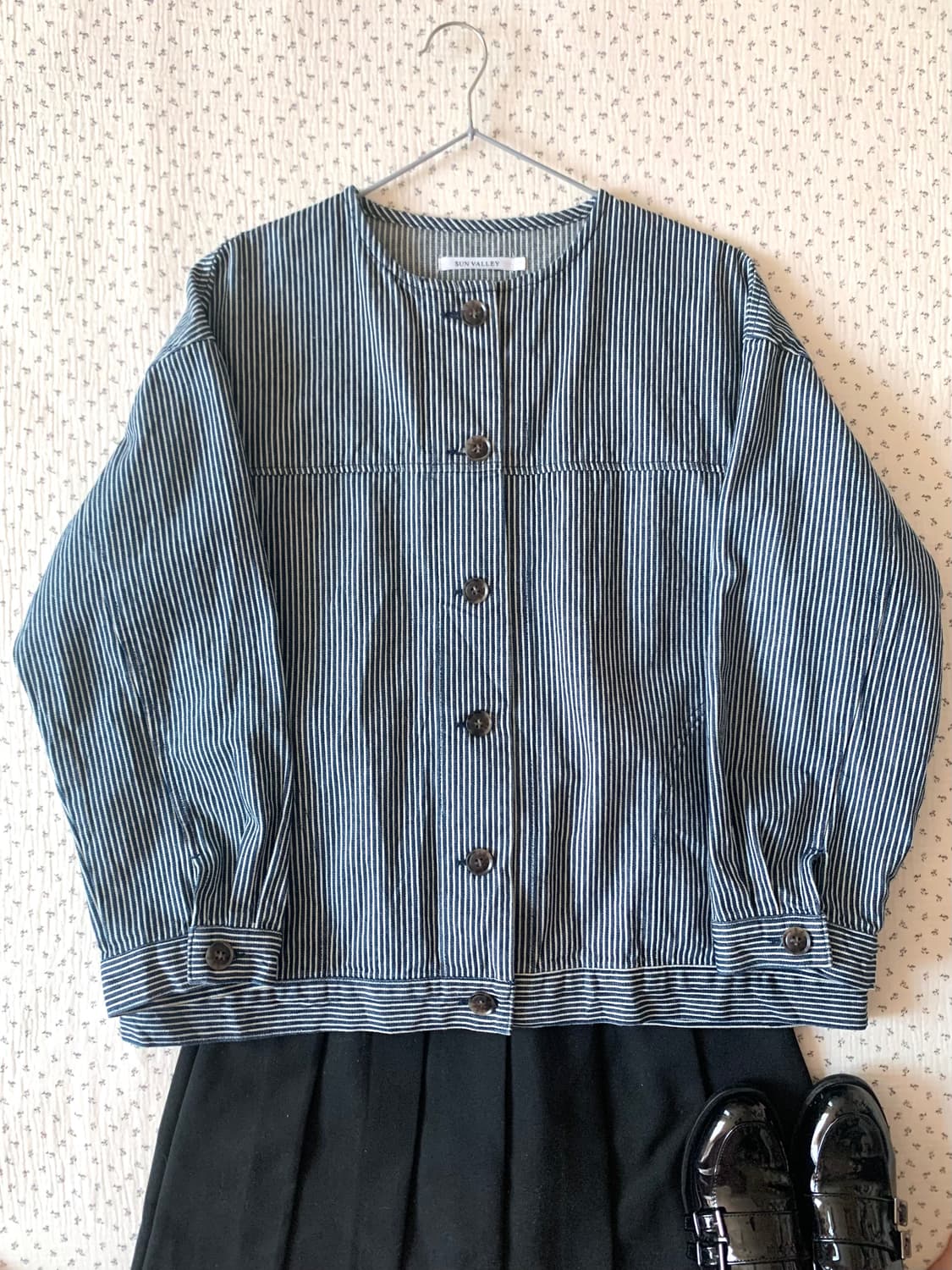 SUN VALLEY 히코리 블루 스트라이프 자켓 상품이미지2