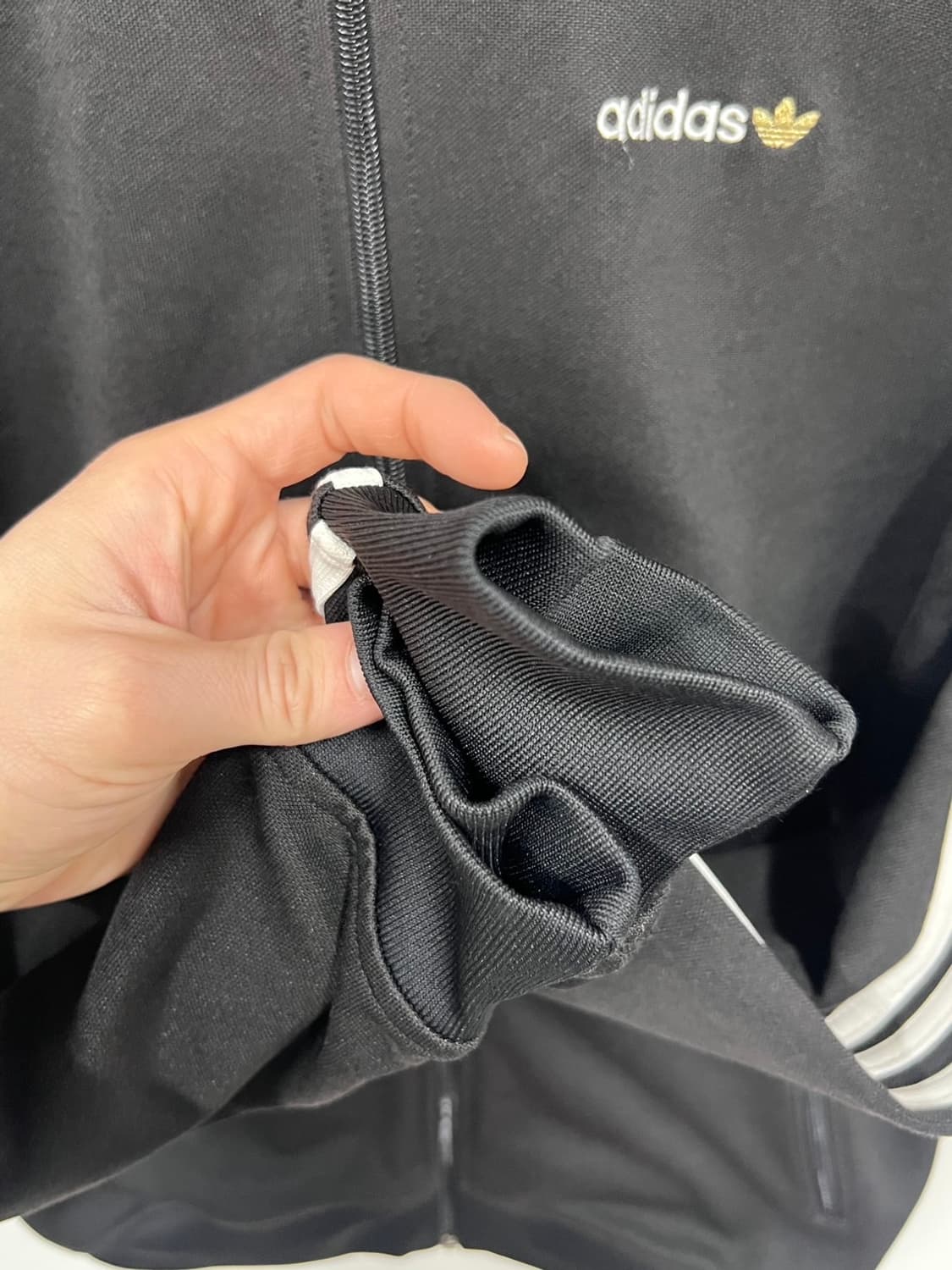 아디다스 검흰 베켄바우어 트랙 져지 상품이미지4