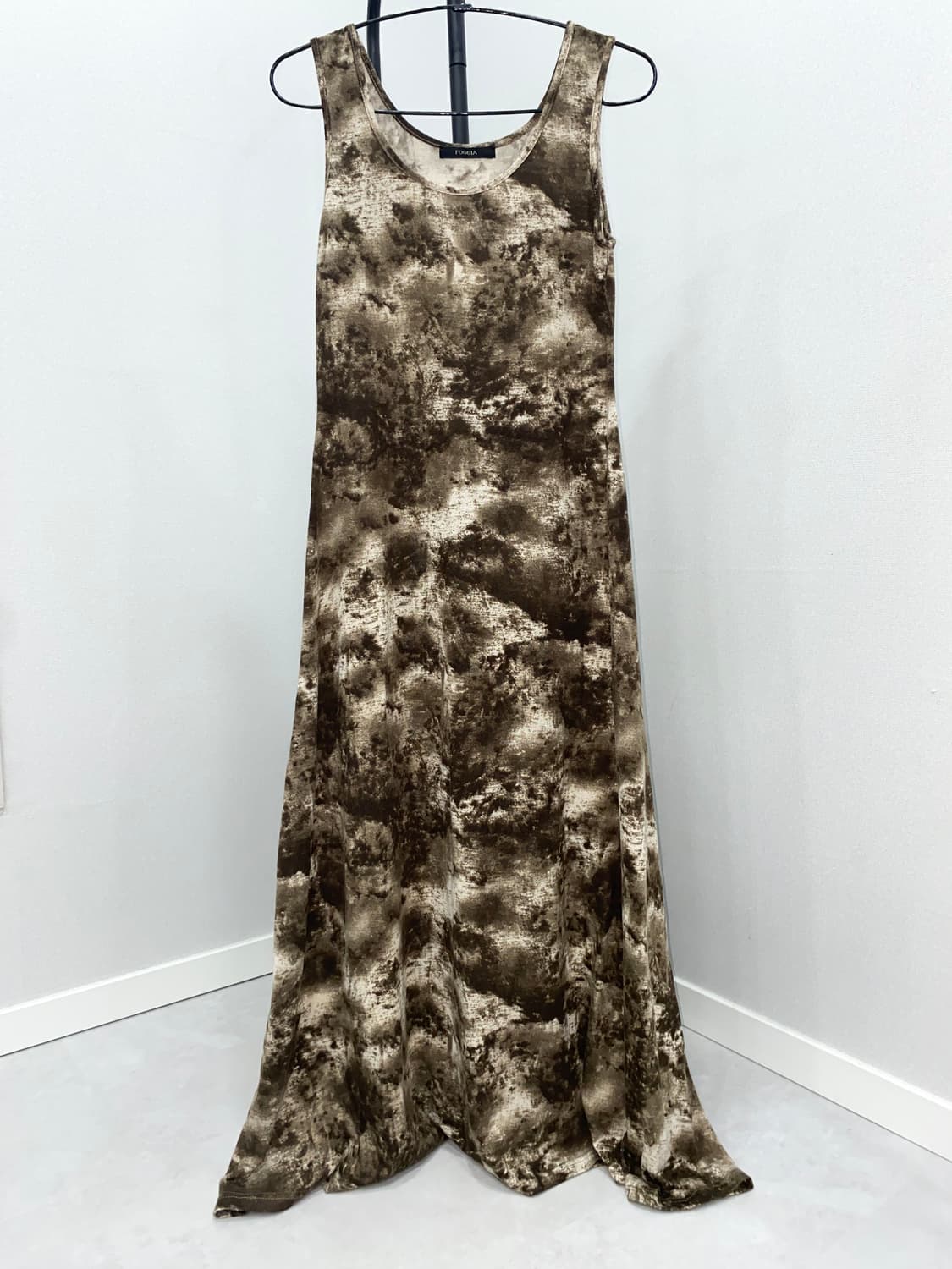 Grunge pattern long dress 상품이미지4