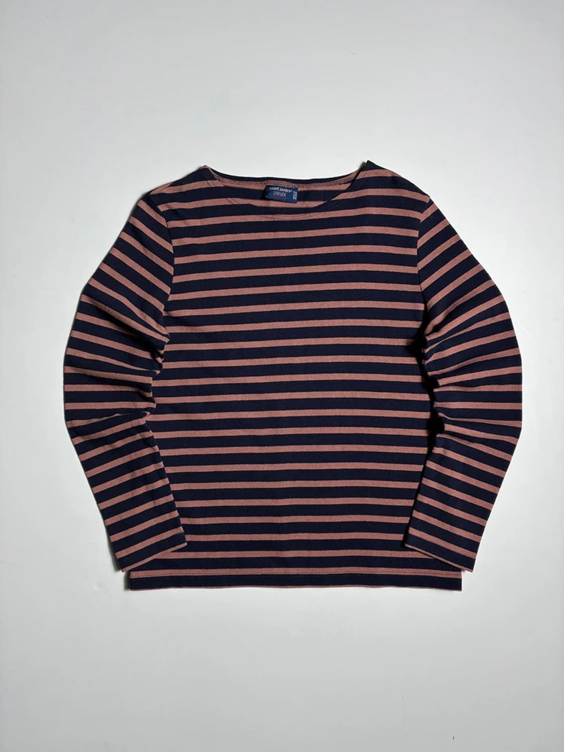 세인트제임스 스트라이프 로고 패치 롱 슬리브 R2299 상품이미지1