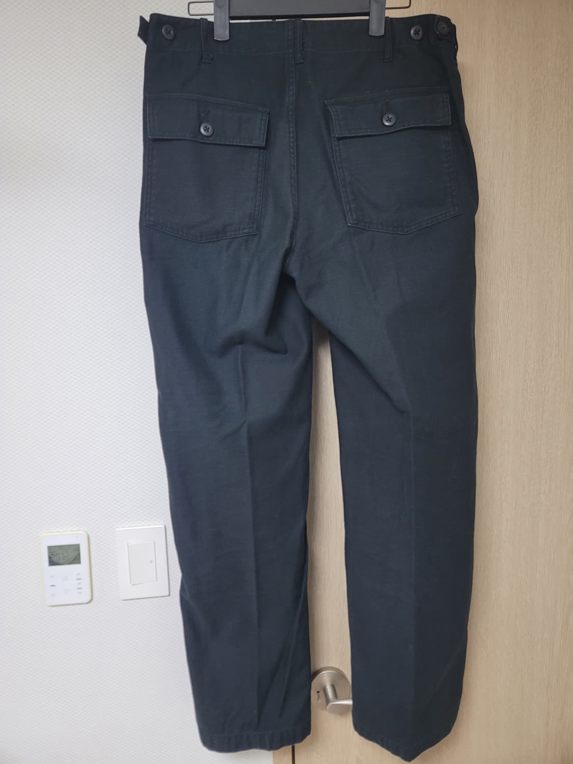 [31] 일괄3장 무신사스탠다드 퍼티그 팬츠 검정,카키,베이지 무탠다드 상품이미지4