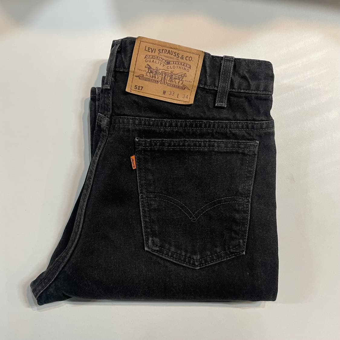 리바이스 517 오렌지텝 데님팬츠 상품이미지1