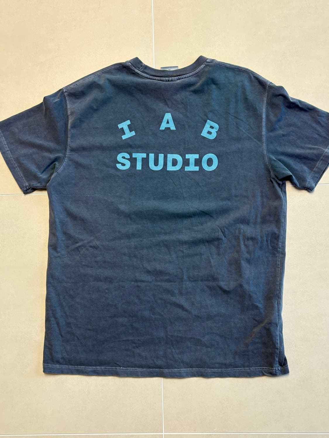 IAB Studio 피그먼트 티셔츠 블루 상품이미지2