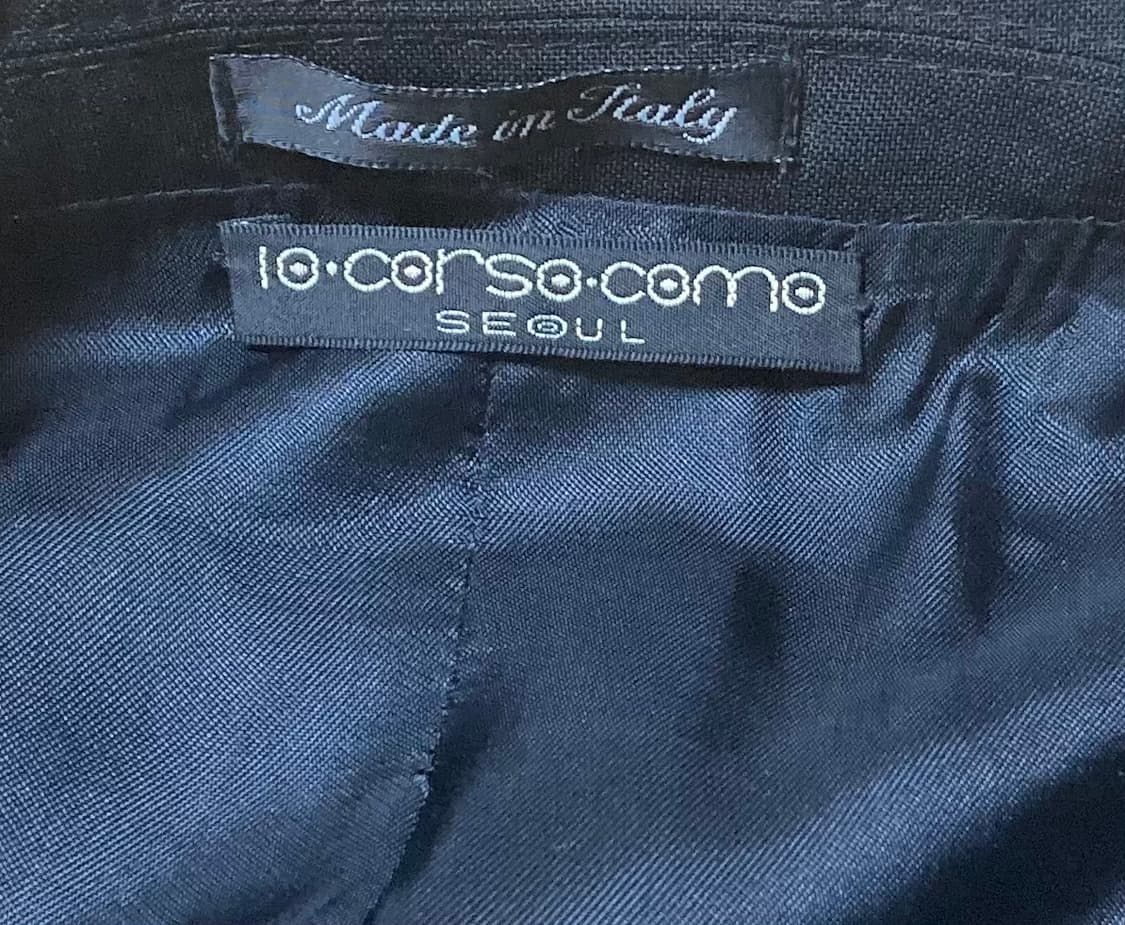 라프 시몬스 블레이저 자켓 블랙 상품이미지4