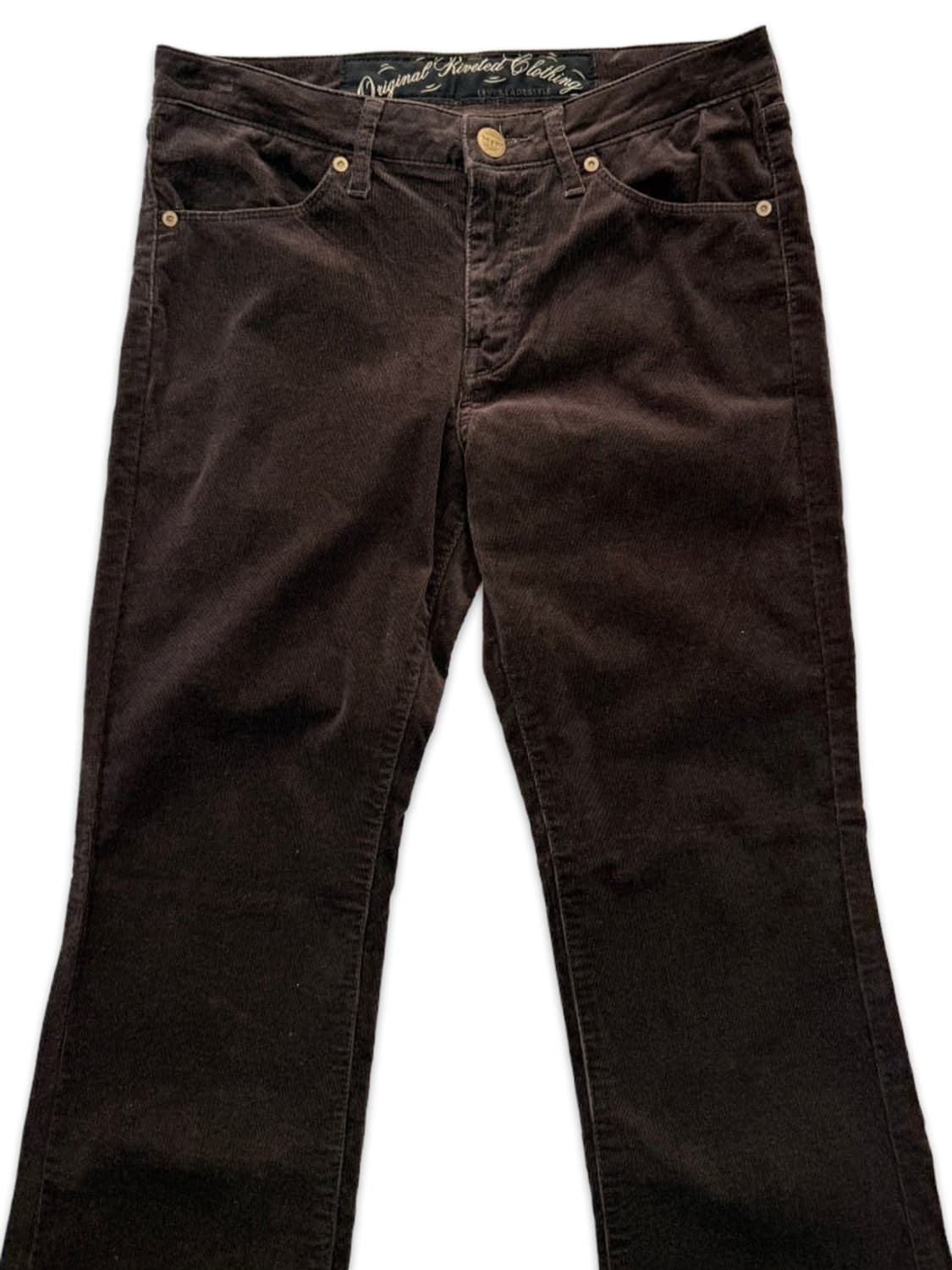 빈티지 리바이스 다크 브라운 코튜로이 부츠컷 팬츠 상품이미지3