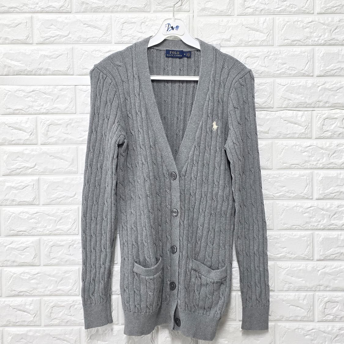 택포_ 폴로 랄프로렌 니트 가디건 M 상품이미지1