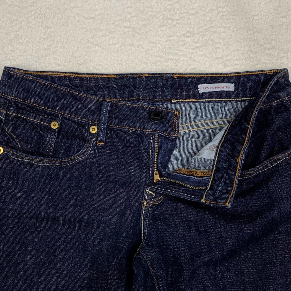 [27] 00's 리바이스 프리미엄 553 로우라이즈 부츠컷 데님팬츠 상품이미지4