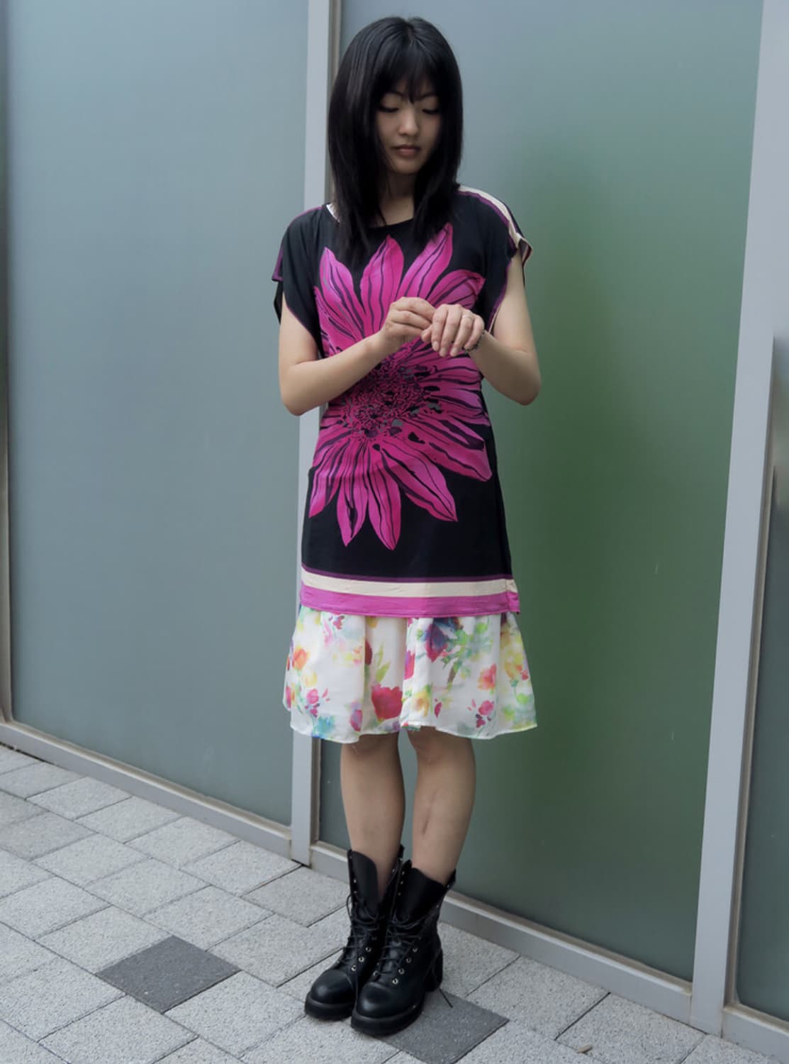 빈티지 플로럴 스커트 상품이미지7