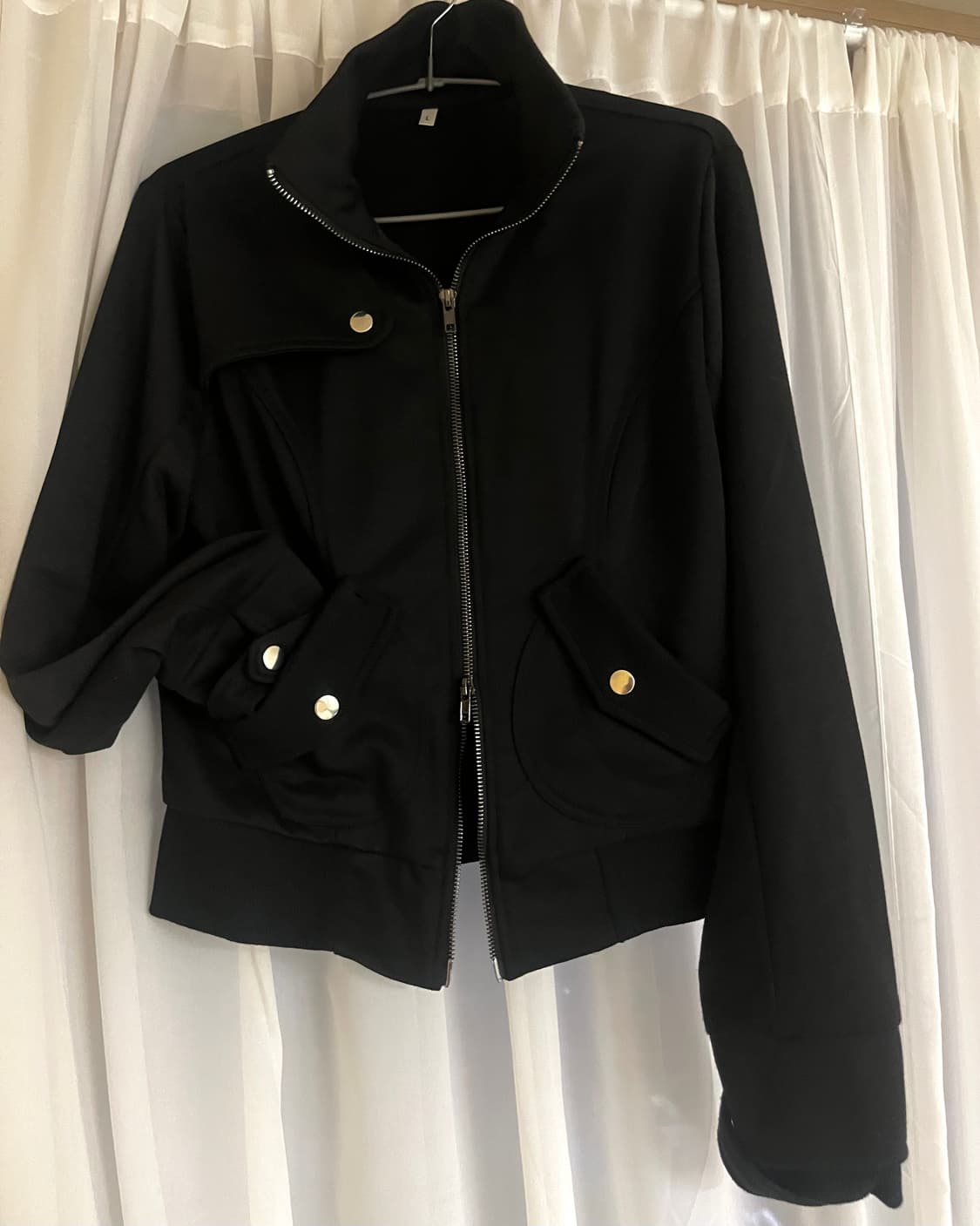 투웨이 집업자켓 블랙 상품이미지9