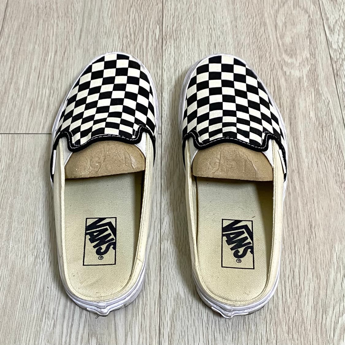 반스 클래식 슬립온 뮬 체커보드 245mm 상품이미지5