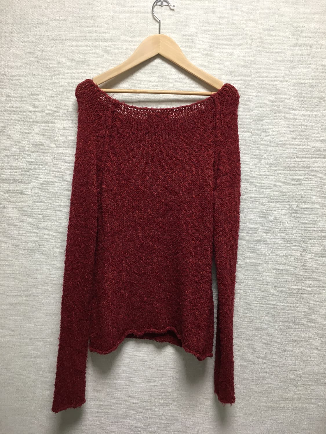 Vintage/ 레드 니트  상품이미지4