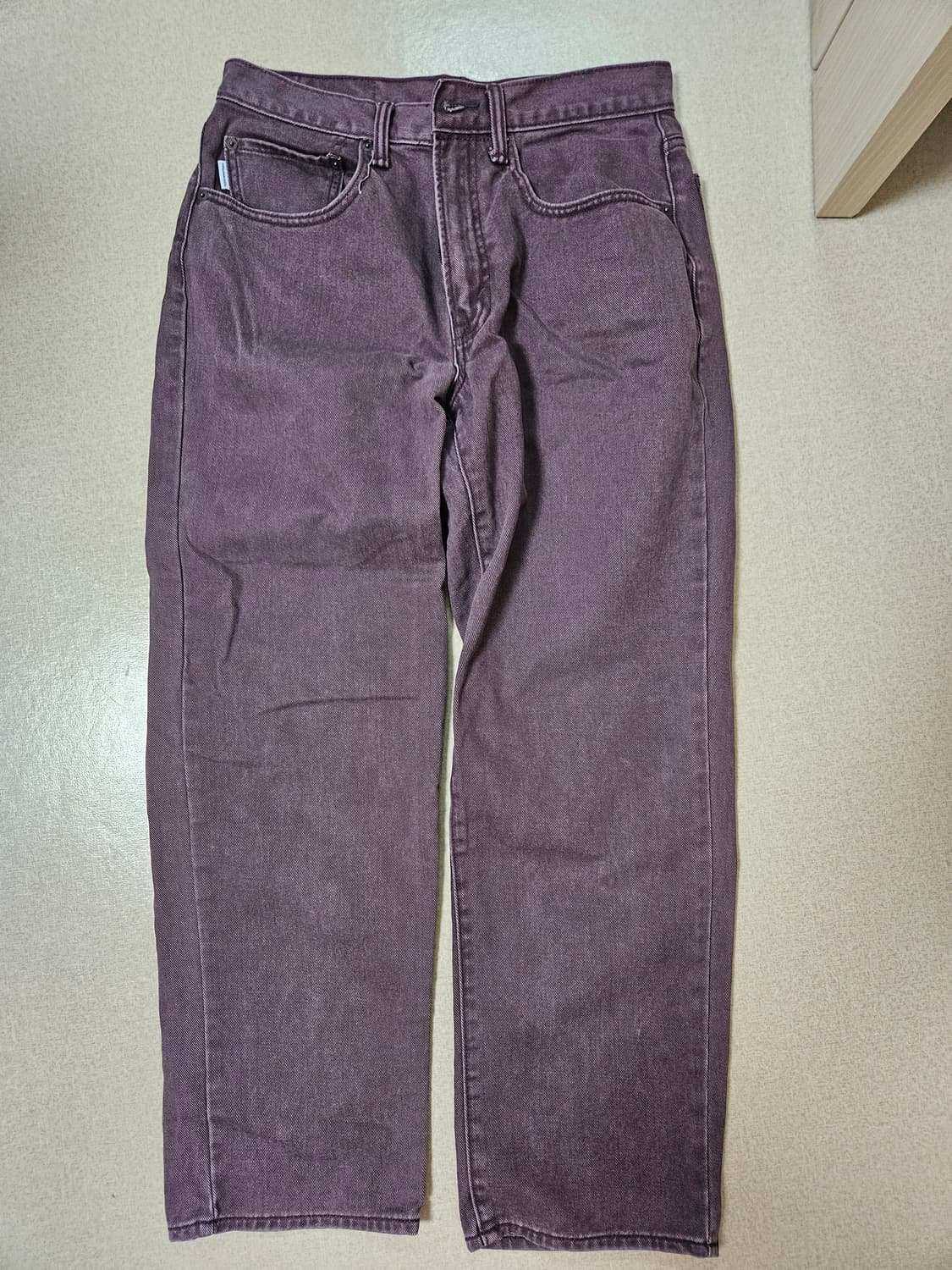 디스이즈네버댓 regular jeans magenta 상품이미지2