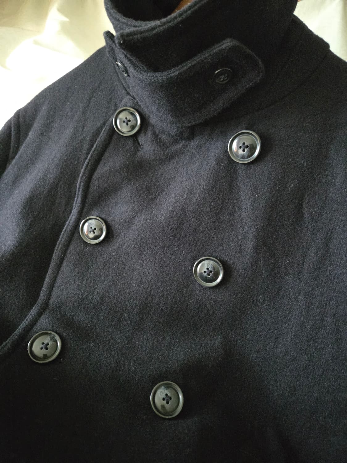 Harvard 울 피코트 네이비 XL 105 상품이미지4